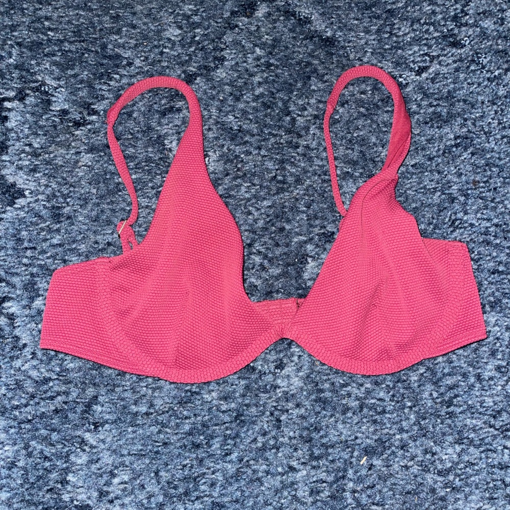 Hollister Pink Bikini Top